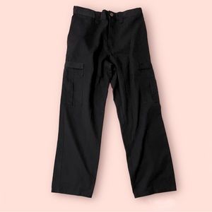 black cargo high waist dickies pants 27” W, 34” L